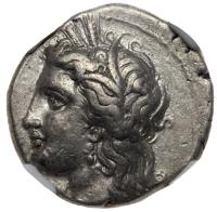 Lucania, Metapontion. Silver Nomos, ca. 330-290 BC