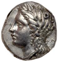 Lucania, Metapontion. Silver Nomos (7.70 g), ca. 290-280 BC