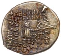 Parthian Kingdom. Phraates IV. Silver Drachm (3.88 g), ca. 38-2 BC - 2