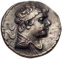 Baktrian Kingdom. Heliokles I. Silver Tetradrachm (15.12 g), ca. 145-130 BC