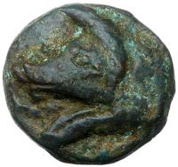 Etruria, Tarquinii. AE Aes Grave As (295.21 g), ca. 275 BC