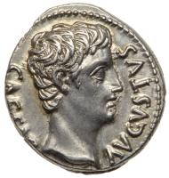 Augustus. Silver Denarius (3.96 g), 27 BC-AD 14