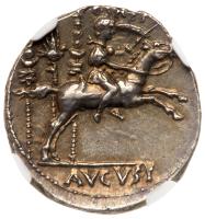 Augustus. Silver Denarius (3.87 g), 27 BC-AD 14 - 2