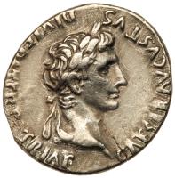 Augustus. Silver Denarius (3.63 g), 27 BC-AD 14