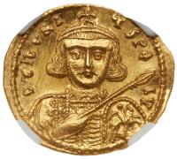 Tiberius III (Apsimar). Gold Solidus (4.48 g), 698-705