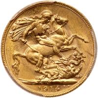 Australia. Sovereign, 1914-M - 2