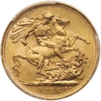 Australia. Sovereign, 1916-S - 2