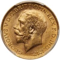 Great Britain. Sovereign, 1915