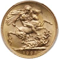 Great Britain. Sovereign, 1925 - 2