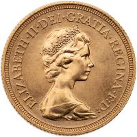 Great Britain. Sovereign, 1974