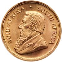 South Africa. Kurgerrand, 1973