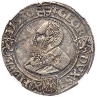 German States: Saxe-Ernestine Line. Taler, 1536