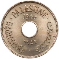 Palestine. 10 Mils, 1946