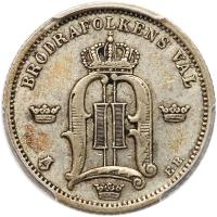 Sweden. 50 Ore, 1878-EB