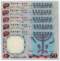 Israel. Lot of 5 50 Lirot - 2