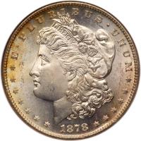 1878-S Morgan $1 NGC MS65