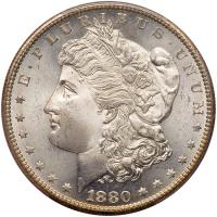 1880-S Morgan $1