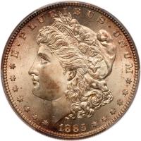 1885 Morgan $1