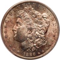 1886-S Morgan $1