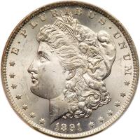 1891-CC Morgan $1