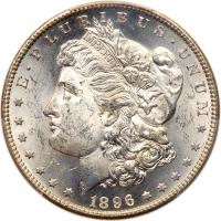 1896-S Morgan $1