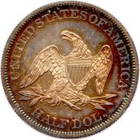 1862 Liberty Seated 50C - 2