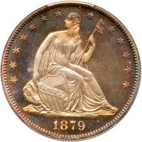 1879 Liberty Seated 50C