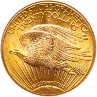 1927 $20 St. Gaudens NGC MS64 - 2