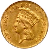 1878 $3 Gold