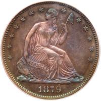 1879 Liberty Seated 50C