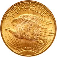 1924 $20 St. Gaudens NGC MS64 - 2