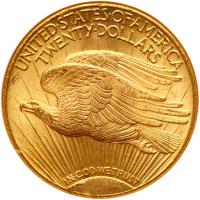 1927 $20 St. Gaudens NGC MS64 - 2