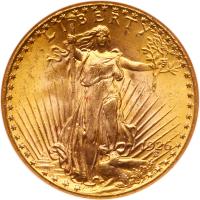 1926 $20 St. Gaudens NGC MS64