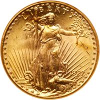 1927 $20 St. Gaudens NGC MS63