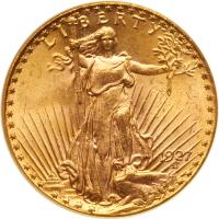 1927 $20 St. Gaudens