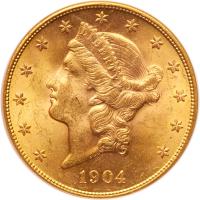 1904-S $20 Liberty