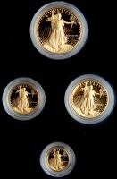 1988 American Gold Eagle 4-piece Proof Set