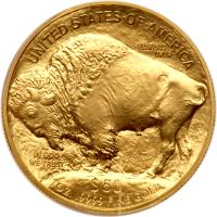 2017. American Gold Buffalo $50.00 (1 ozt) 9999 Fine - 2