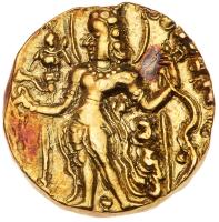 Gupta Empire. Chadragupta II. Gold Dinar (8.25 g), ca. AD 380-413