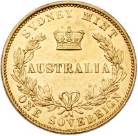 Australia. Sovereign, 1861 (Sydney) - 2