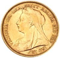 Australia. Half Sovereign, 1900-P