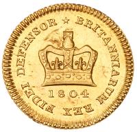 Great Britain. Third Guinea, 1804 - 2