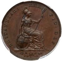 Great Britain. Proof Bronze Farthing, 1826 - 2