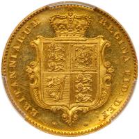 Great Britain. Proof Half Sovereign, 1839 - 2