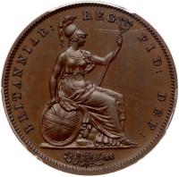 Great Britain. Proof Bronzed Penny, 1839 - 2