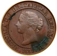 WITHDRAWN - Great Britain. Decimal Pattern Halfpenny, 1859