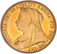 Great Britain. Proof Sovereign, 1893