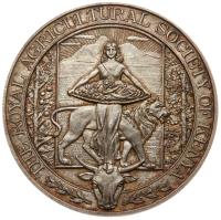 Kenya. Royal Agricultural Society of Kenya, Silver Medal, ND (c.1928)