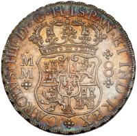 Mexico. 8 Reales, 1761-Mo MM