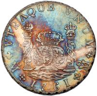 Mexico. 8 Reales, 1761-Mo MM - 2